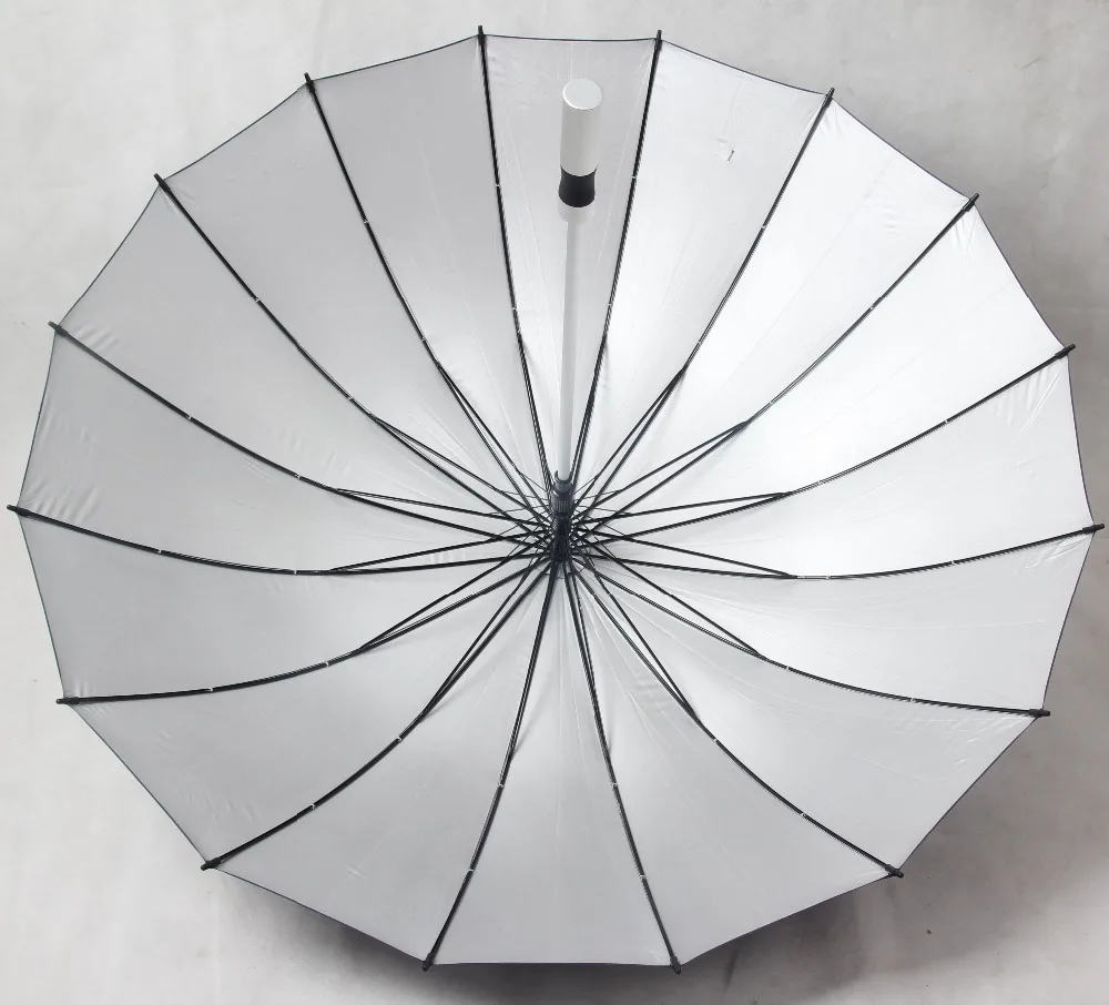 Durable and Strong Enough Golf Umbrella/Parasol/Bumbershoot for the Wind and Rain, Easy to Carry on Your Back By Its Own Bag