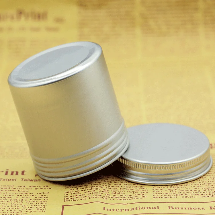 Tin Cans Blank Aluminum Custom 15ml 20ml 30ml 60ml 150ml Canned Food with Screw Top Lid