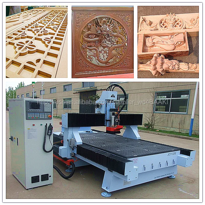 Вакуумный адсорбции деревообрабатывающая фрезерный станок с чпу / италия HSD шпиндель 9KW чпу древесины резки