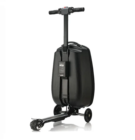 
Adult Carry on Suitcase Foldable Trolley Case Bags for Travel Business and School Men Scooter Luggage With Eectricity 