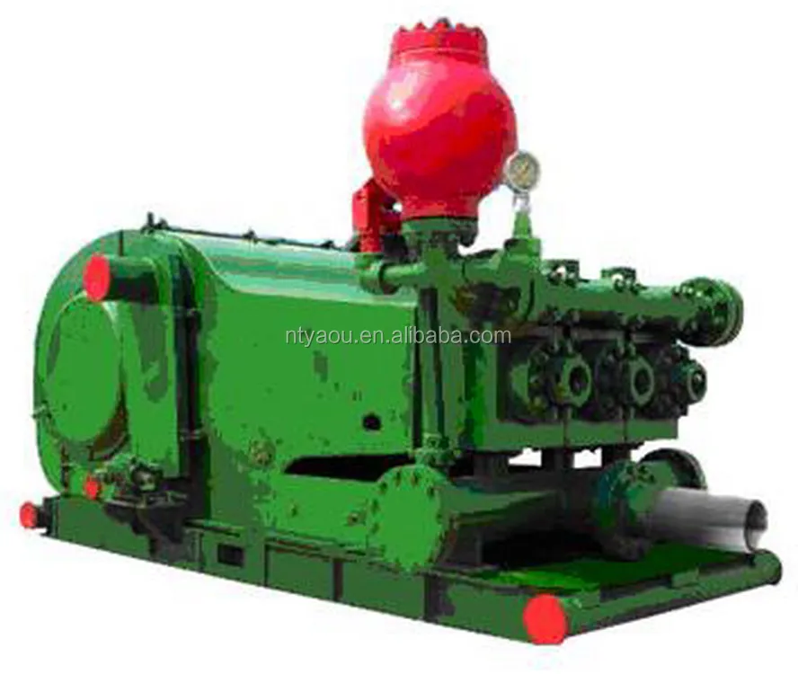 High Quality Triplex Drilling Piston Triplex Single Acting Mud Pump Supporting equipment for oil drilling rig