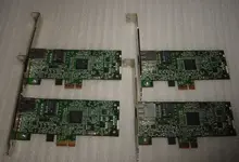 Original server disassemble bcm5721 broadcom pci-e gigabit network card