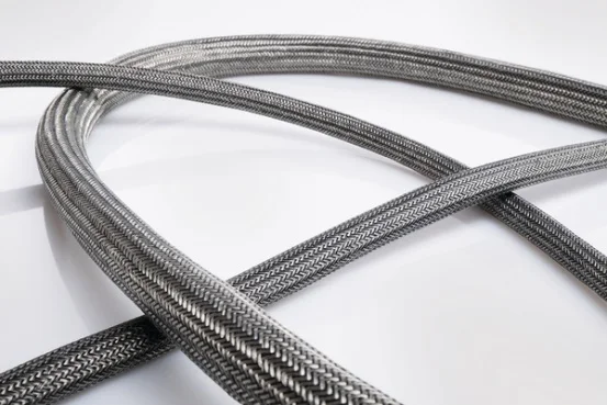 
Synthetic Fiber Braided EMI shielding sleeving LIGHTWEIGHT EMI/RFI MICROFILAMENT STAINLESS STEEL sleeving 