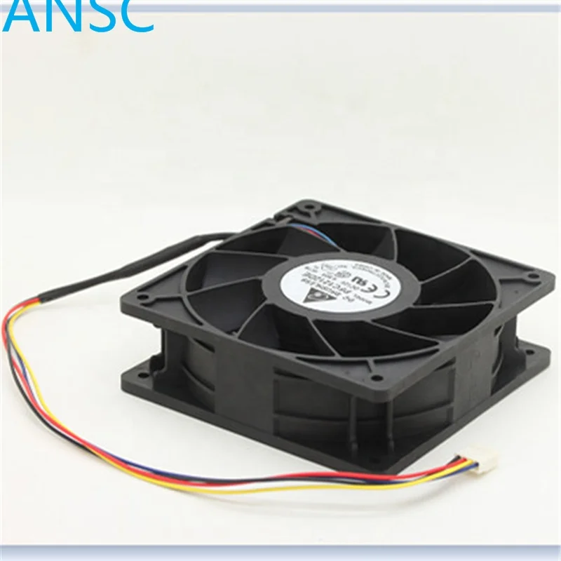 Cheap 4Pin 12*12*3.8cm 4.80A DC12V Cooling Fan PFC1212DE
