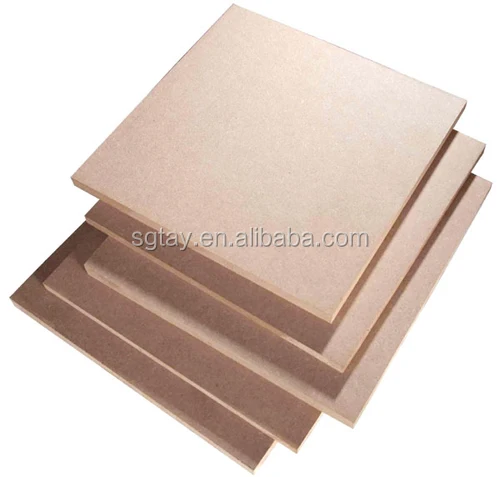 4x8 дюймовый водонепроницаемый E1/E2 необработанный МДФ по низкой цене от профессионального производителя