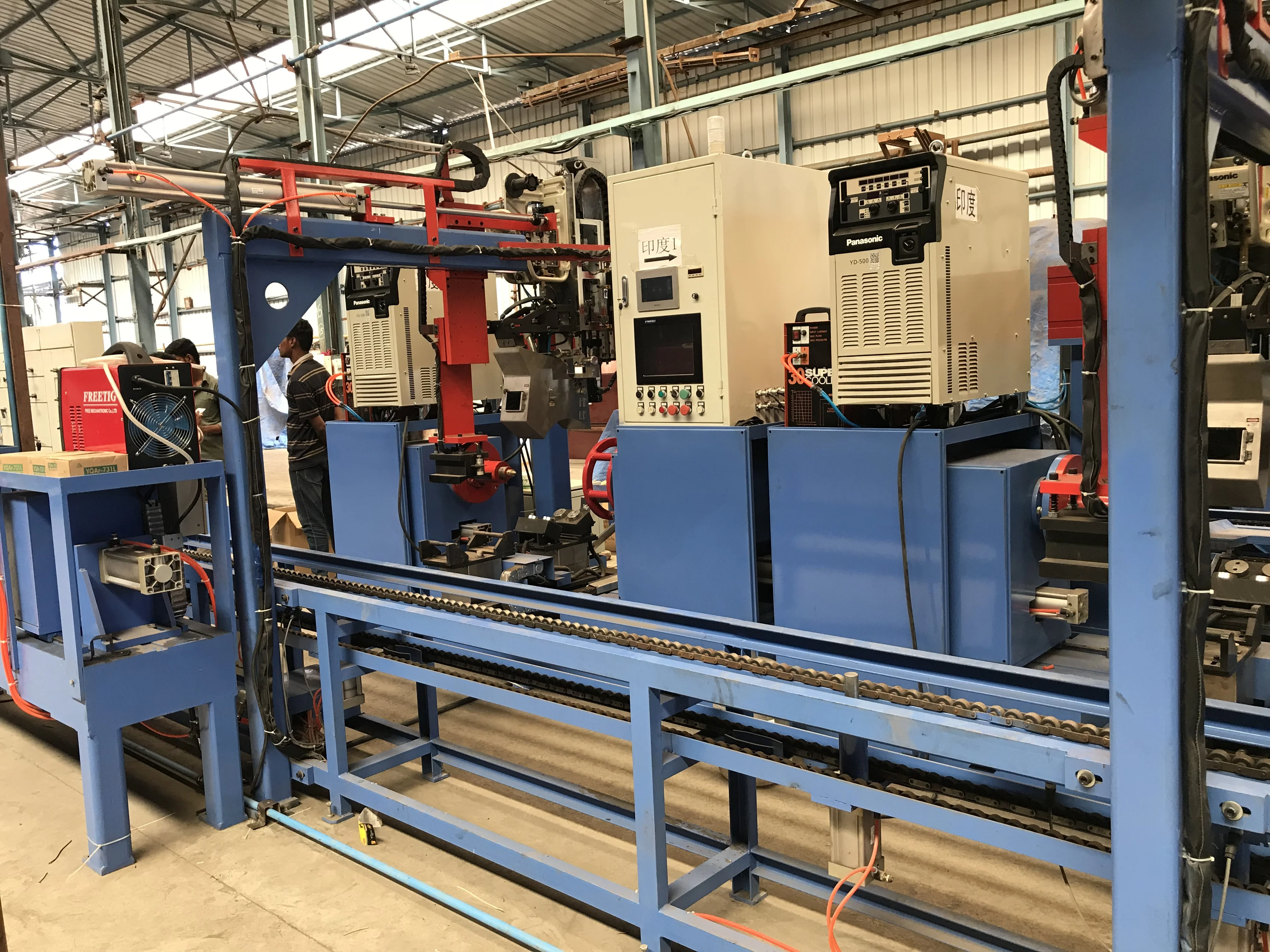 Automatic Circular  Seam Welding Machine for Circumferential Seam with tracking system