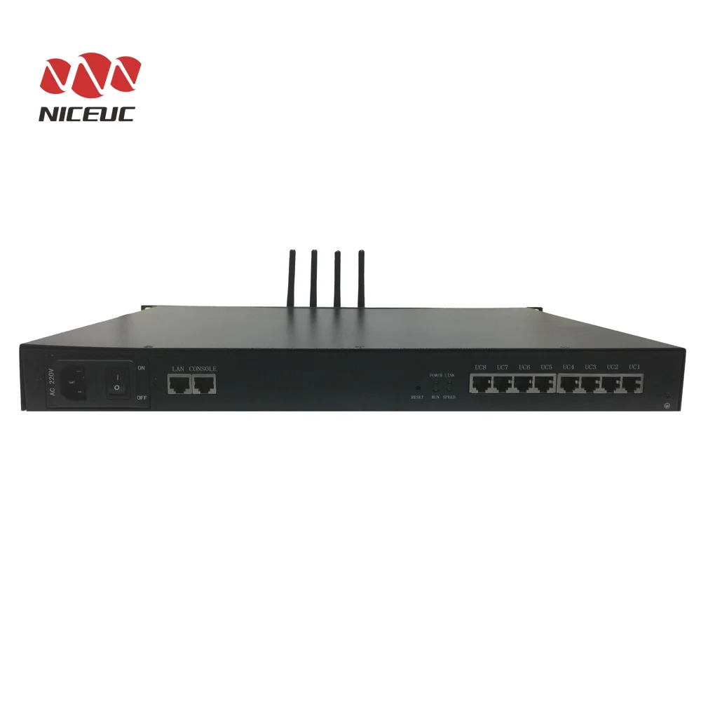 1U Integrated VoIP Gateway NC-MG320-X with Different Interfaces