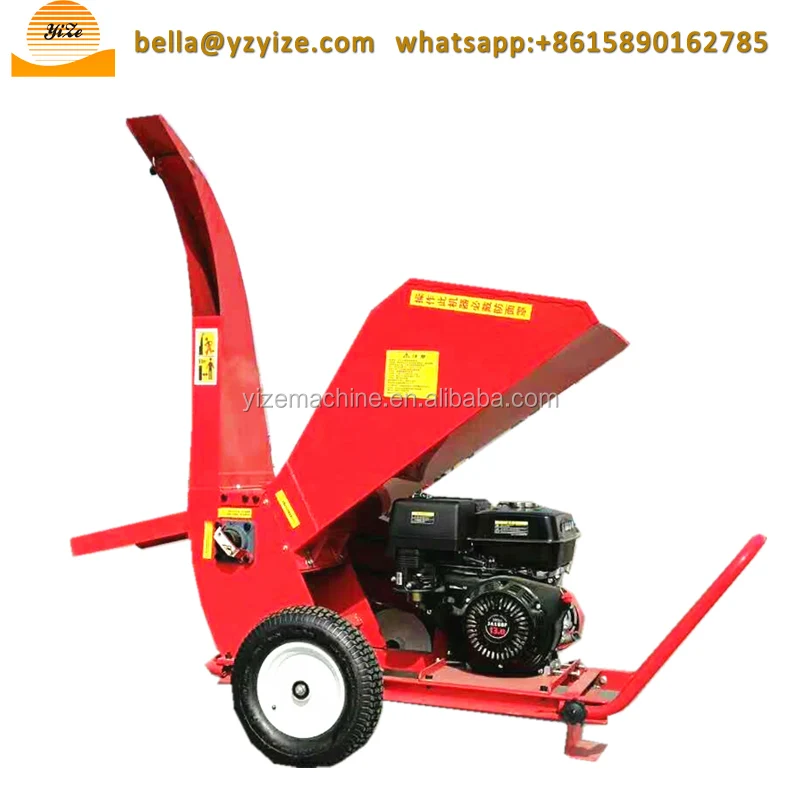 Wood crushing machine and shredder wood chipper machine price