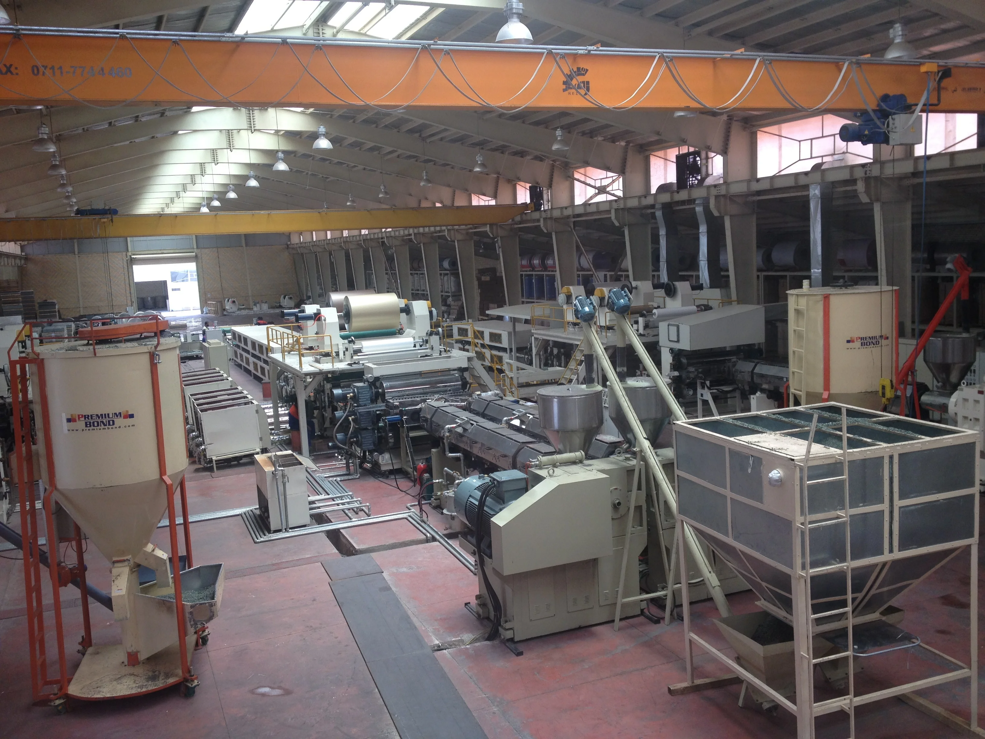 15 years  New ACP Sheet panel manufacture machine equipment factory