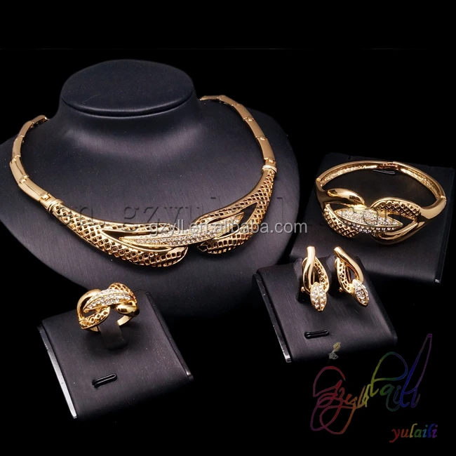 Wholesale Fashion Jewellery Turkish Jewelry Indian Jewellery Gold 18k