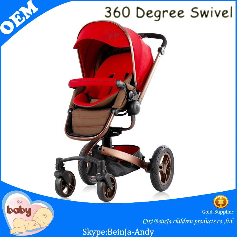 China high quality children stroller with carrycot baby stroller