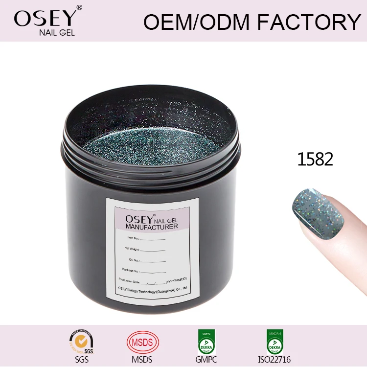 OSEY Цветной Гель-лак для ногтей оптом OEM для пустой стеклянной бутылки для лака для ногтей