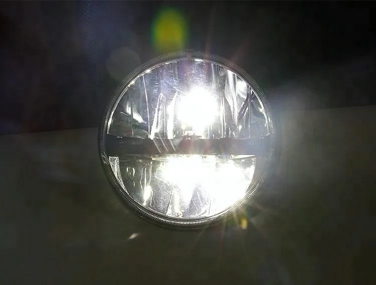 Round 7 inch 8000lm led headlight for jeep wrangler