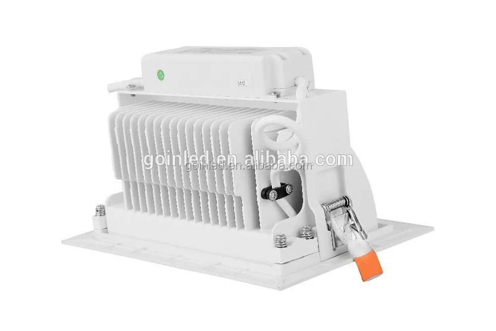 DALI 40W rectangular recessed led downlight 40W SAMSUNG 5630SMD adjustable shop lighter 40W projector led with lifud driver
