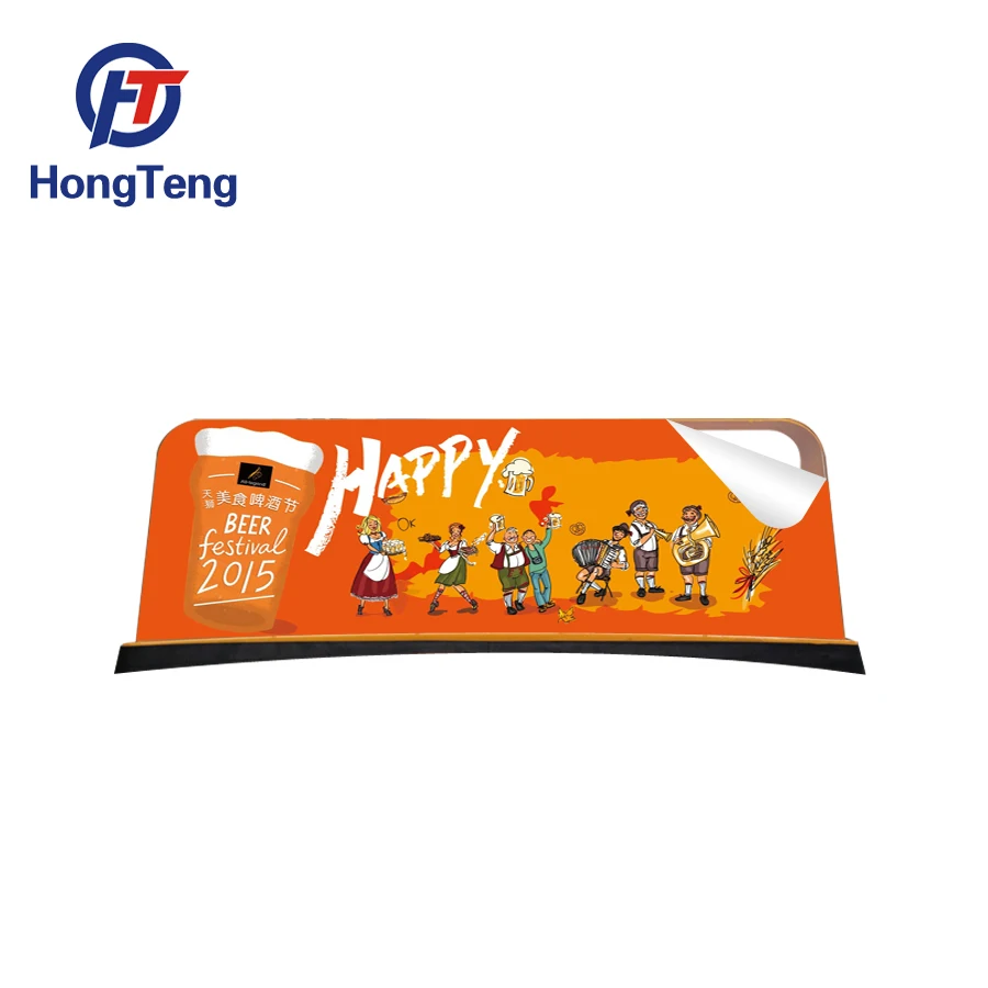 Hot sale advertised taxi top led lighting box china factory taxi top led display