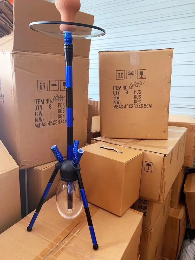 New Arrival Rocket Model Full Set acrylic and metal base The rockets shisha hookah