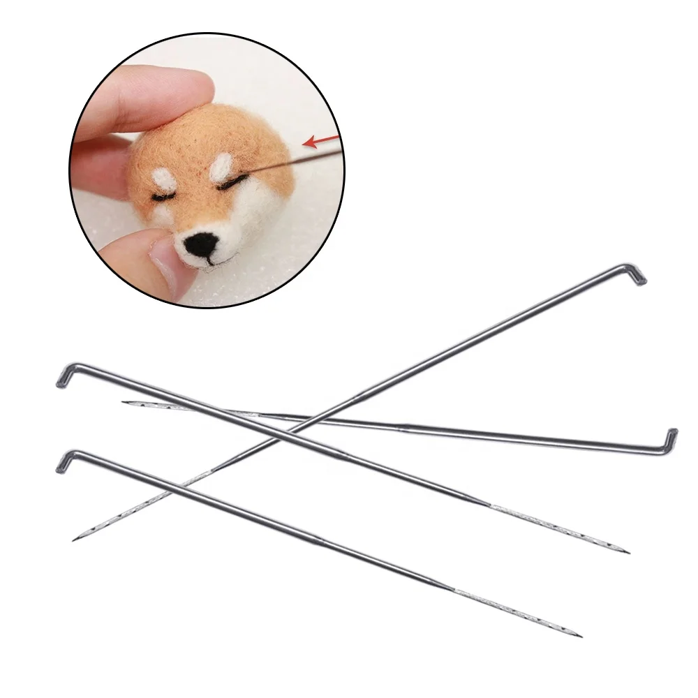 Высококачественная 6 размеров треугольная игла для валяния шерсти набор игл для валяния шерсти войлока инструмент игла