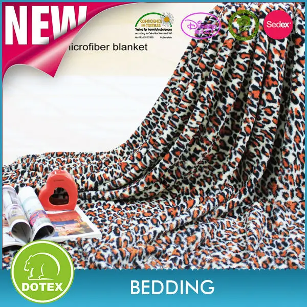 BSCI SEDEX Дисней аудит производитель супер мягкое одеяло Завод Китай одеяло ватки тигр печатных одеяло