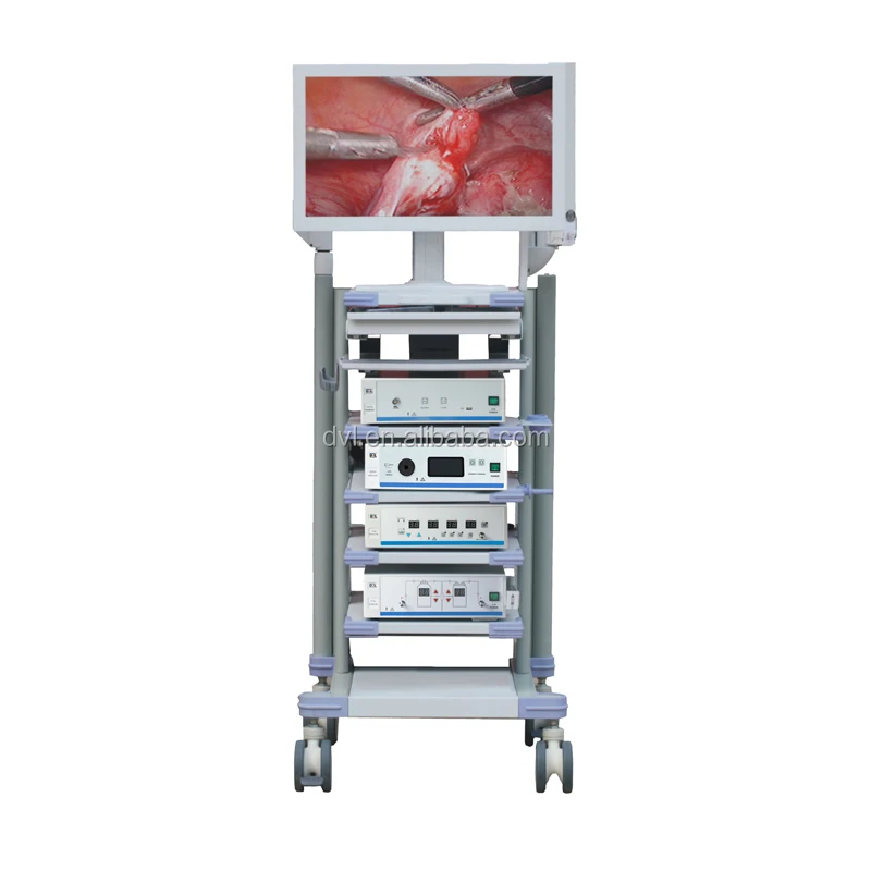 Professional Medical Laparoscopy surgery equipment Full HD endoscopy camera with screen 1080p