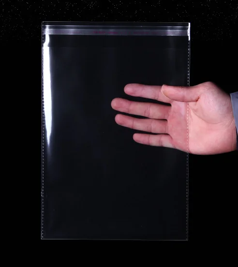 Transparent Custom Logo Cheap OPP Polybag Plastic Opp packing bag