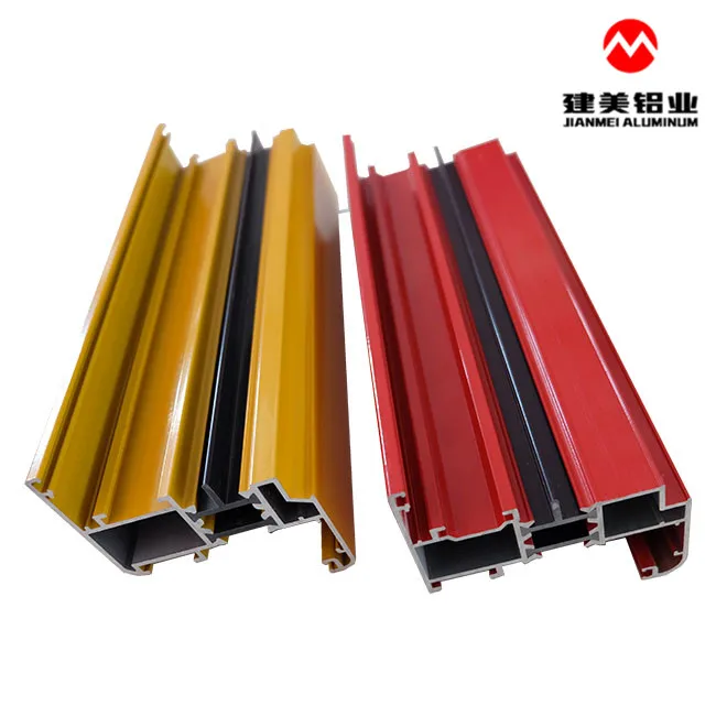 discount price 6063 T5 aluminium extrusion profile for window and doors