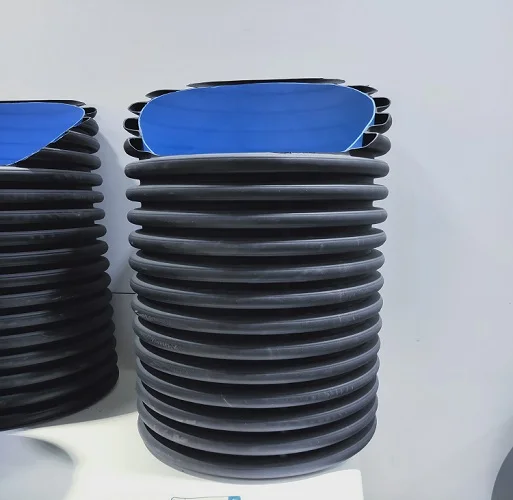 ISO 7089 pvc underground cable protection pipe twin wall corrugated tubes upvc drainage pipes