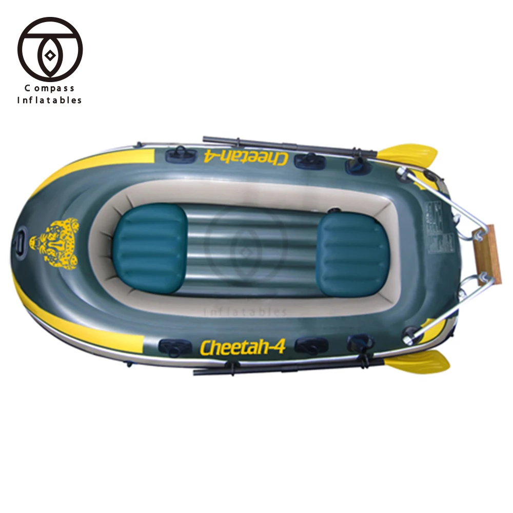 Original Factory Custom China Large Four Seats Pvc Fishing Sports Boat OEM Inflatable Boat
