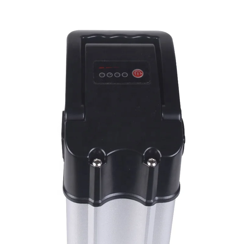 Black color silver fish lithium ion batteries pack 20ah 48v 1000w electric bike battery