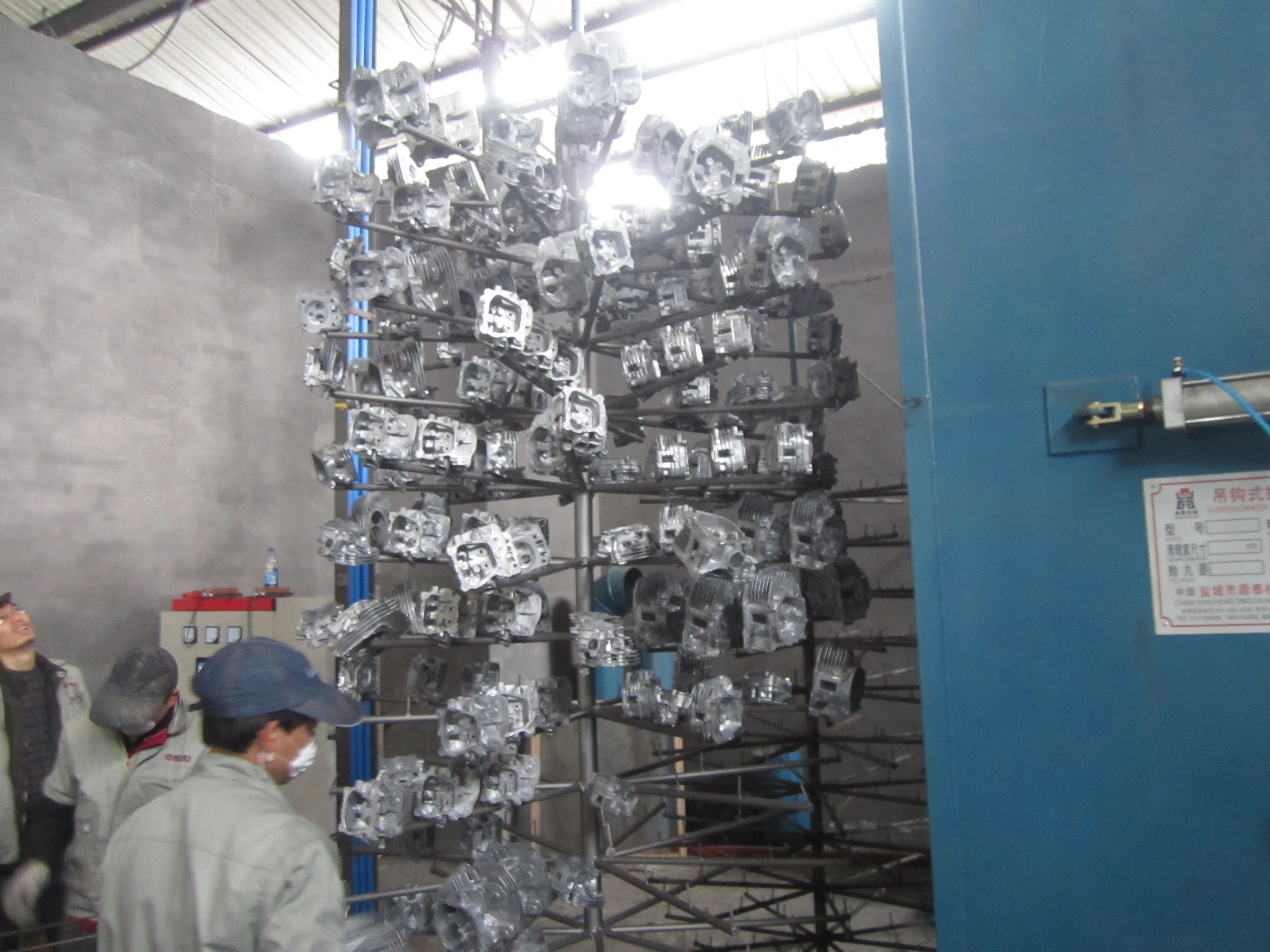 wheel polishing machine