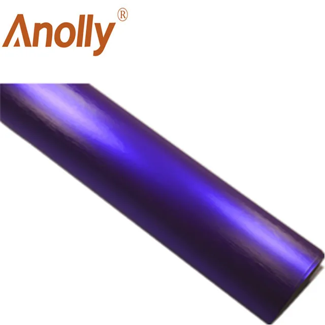 Самоклеящаяся Матовая Хромированная пленка Anolly 1 52 м цветная