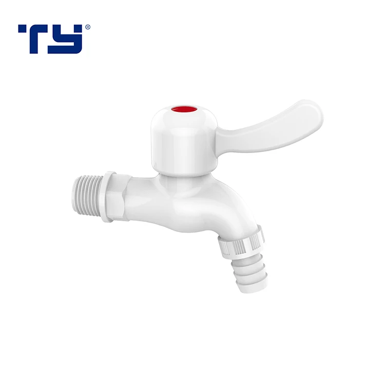 Пластиковый экономичный настенный кран из ПВХ для холодной воды, кран для стиральной машины