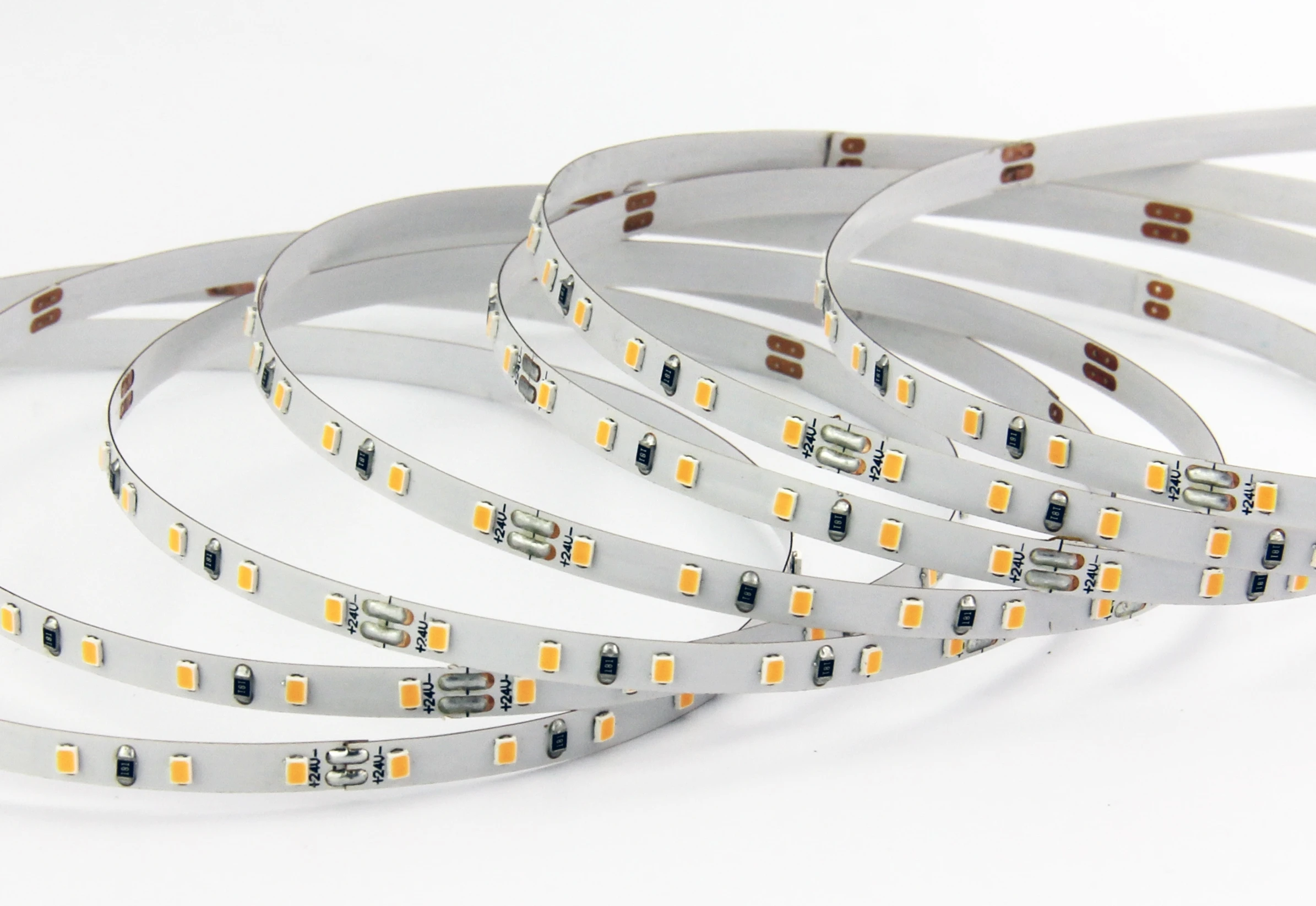 110V led 3m / roll 4mm ultra slim narrow mini pcb 120 leds / m SMD 2216 led strip for decoration