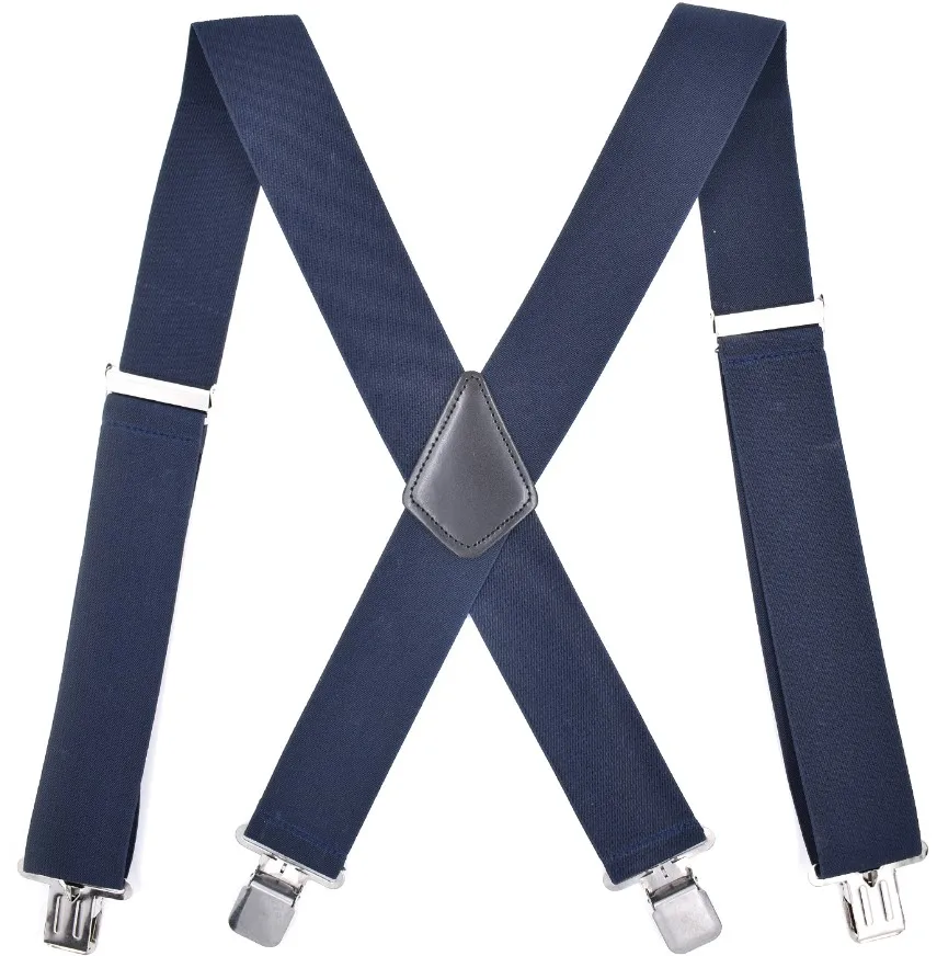 Yiwu factory hot sale Heavy Duty Large Size Mens Suspenders Braces for Work