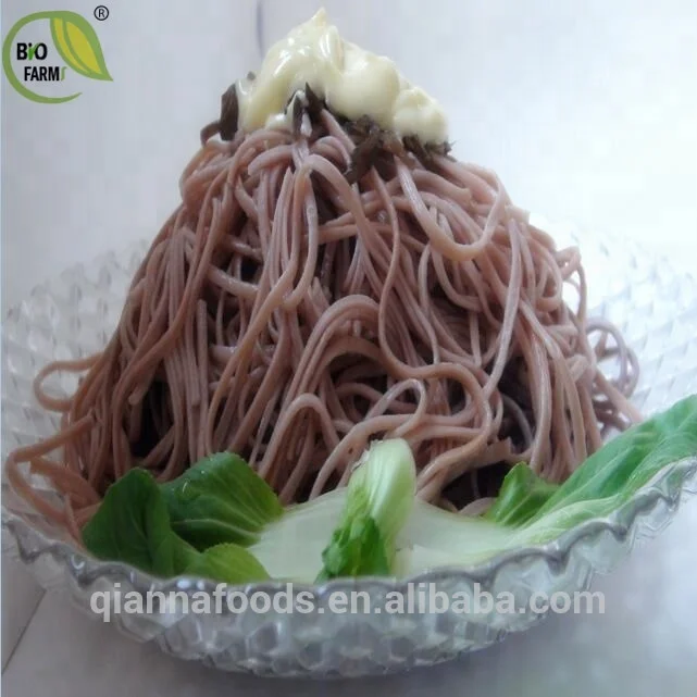 Gluten-free organic lose weight food red bean instant noodles