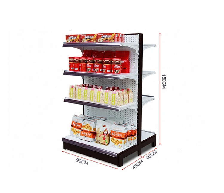 Gondola second hand supermarket display shelving for sale
