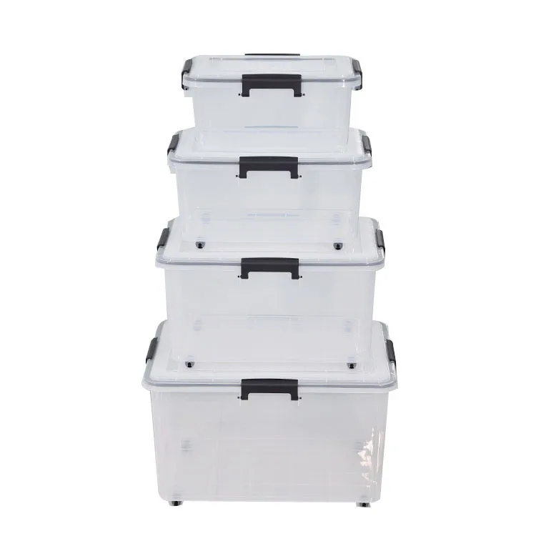 Multifunctional Airtight Plastic Storage Box Waterproof Outdoor Organizer 10kg Load Capacity Eco-Friendly Custom Food Storage