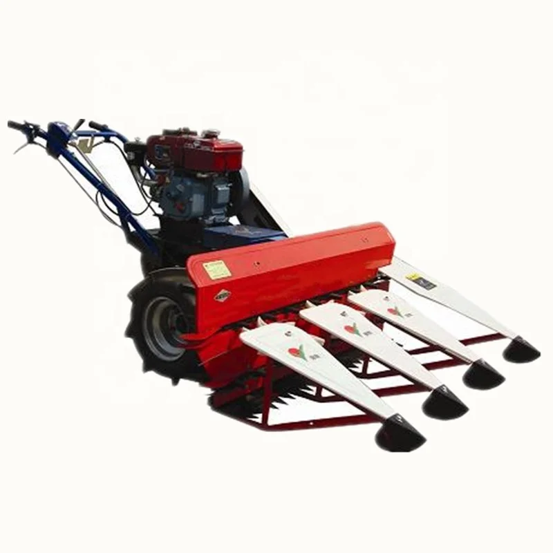 agricultural machinery tractor mini reaper gasoline diesel engine manual paddy rice cutter reaper