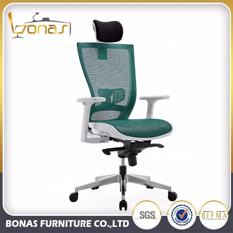 White Color Design Mesh Office Chair Good Price Ergonomic Chairs