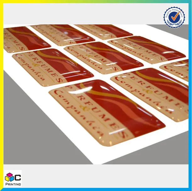 best selling wholesale attracting epoxy domed sticker