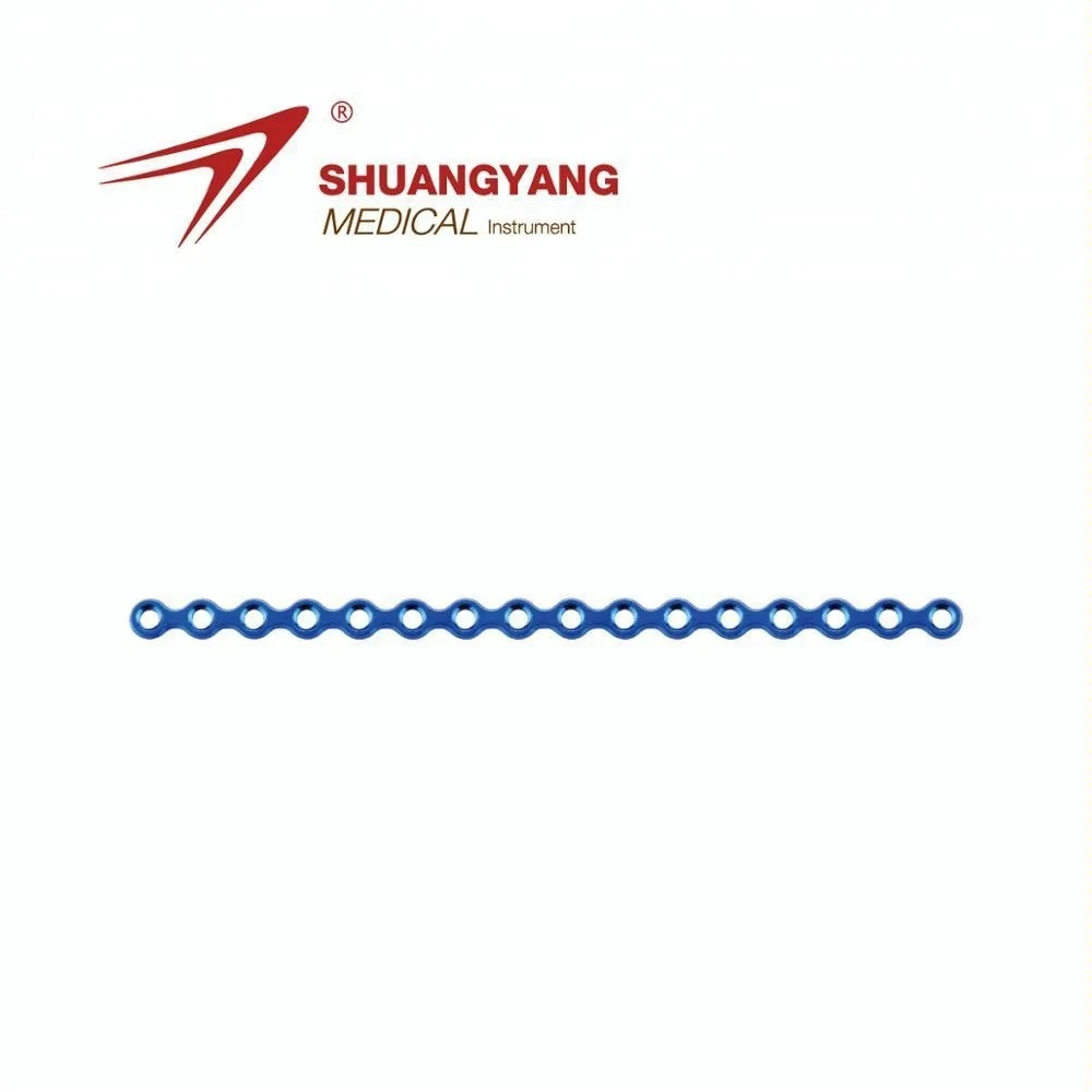 Maxillofacial Mini Straight Titanium Plate implant surgery