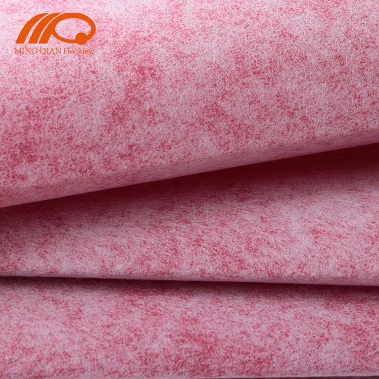 Red Nonwoven Velvet Lining For Jewelry Box