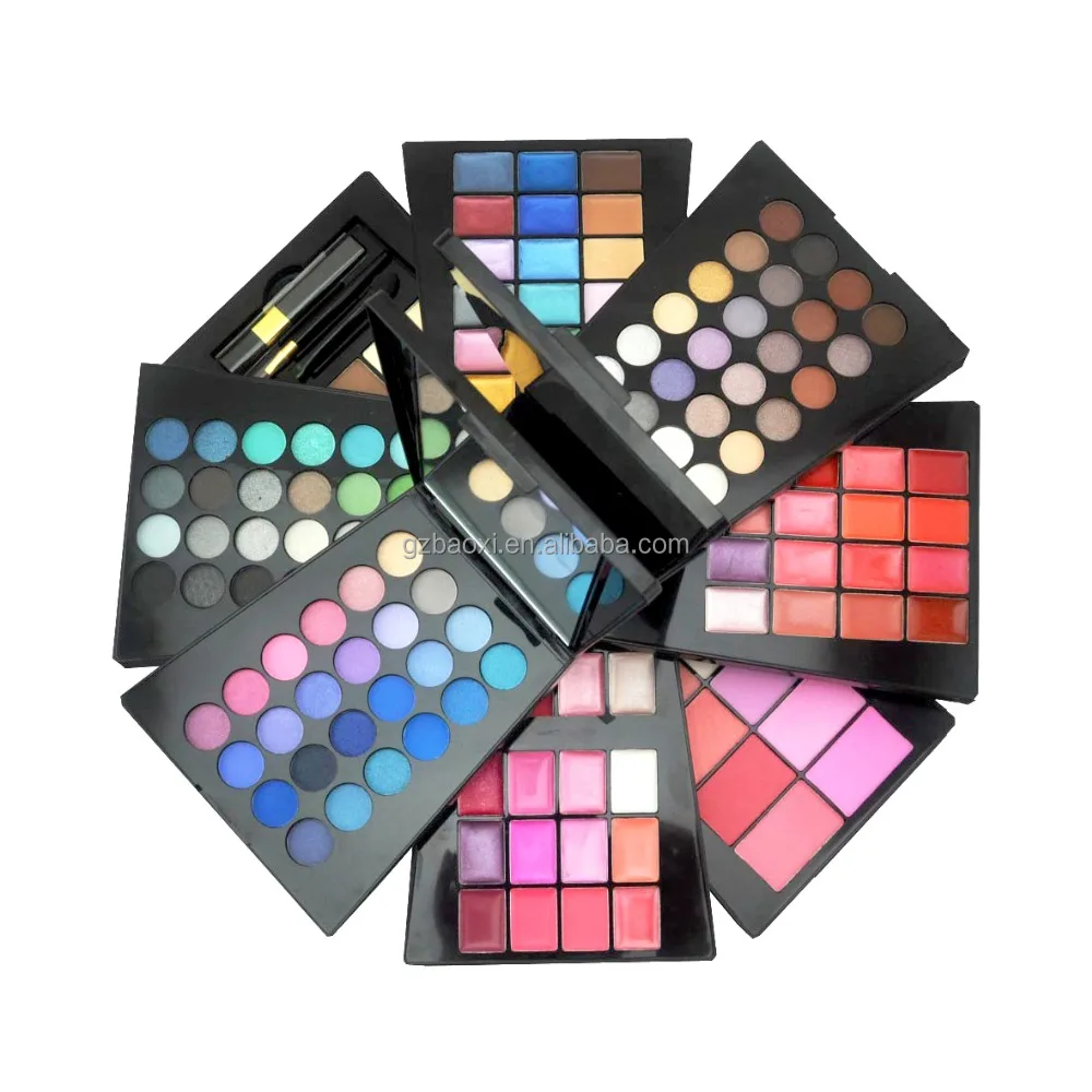 Customized professional bride face  beauty sets cosmetics makeup products