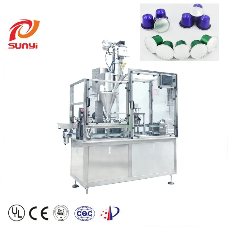 New Design Liquid Coffee Powder Milk Powder Automatic Filling Machine Powder Capsule Packaging With High Speed High Accuracy
