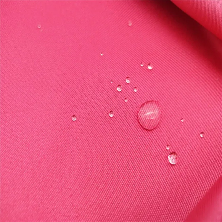 High density 240T polyester pongee 240T PU Milky coating Coatedc for jacket