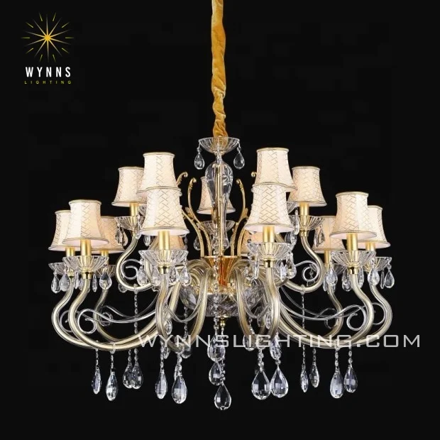 Traditional Style Crystal Chandelier Pendant Lamp LED Lights Large Size Home Hotel Villa E12 Base Switch Control Ceiling