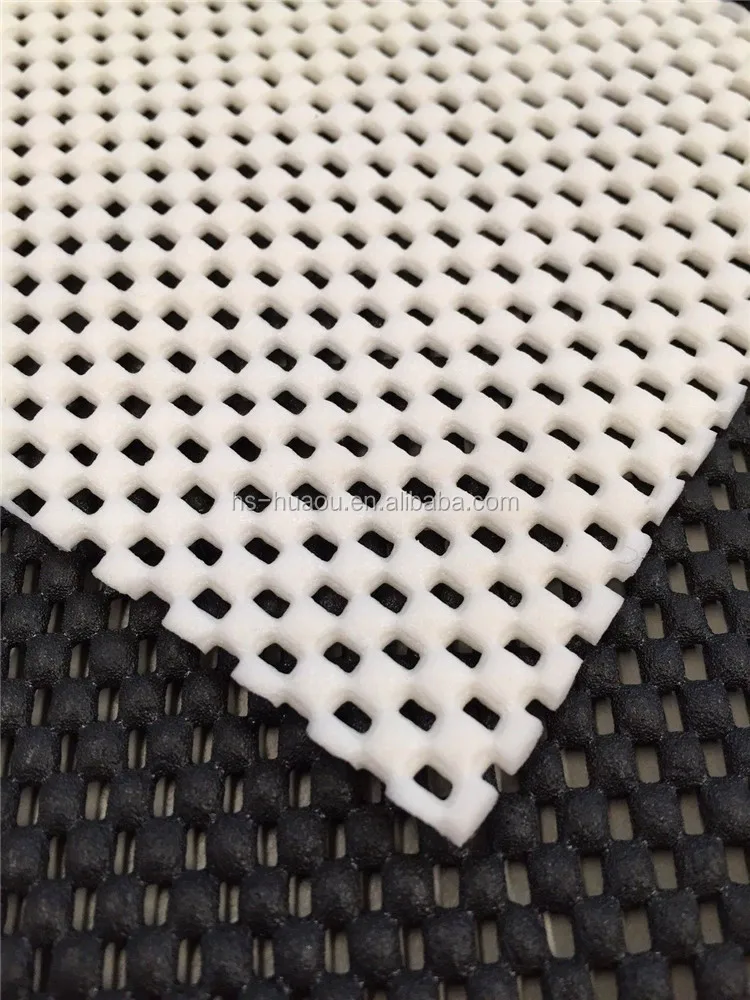 PVC foam Anti-slip Area Rug Pad