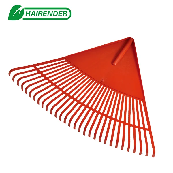 22T/26T/30T высококачественные пластиковые грабли с красными листьями для очистки травы