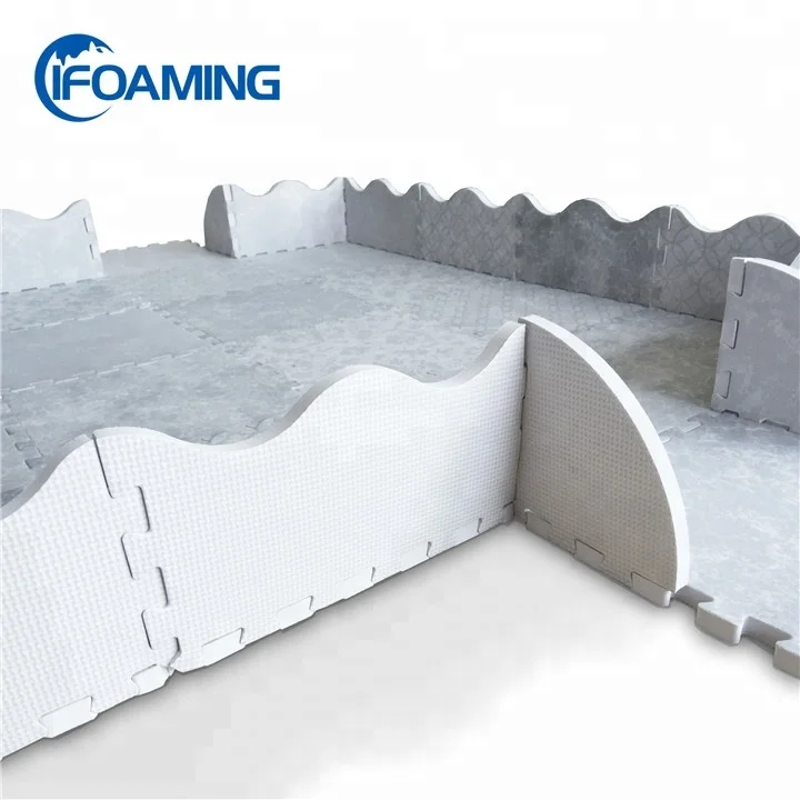 
Ifoaming Custom Printing Extra Thick Non Toxic Baby Play Mat 0.55