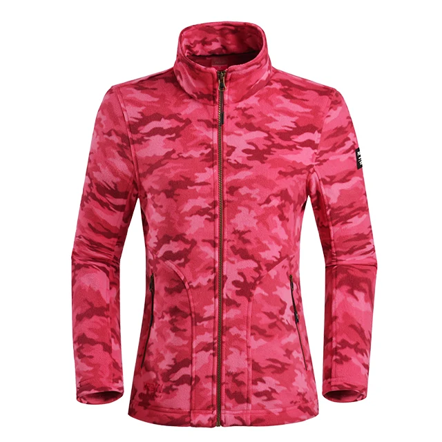 
Custom the fleece clothing Warm Camping & Hiking Wear Camo Man Fleece Jaket 