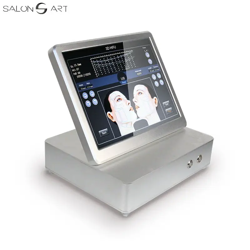 CE Approved Salon Art New Design 13 lines  3D HIFU 8 cartridges each 10000 shots for fat reduction and face lifting